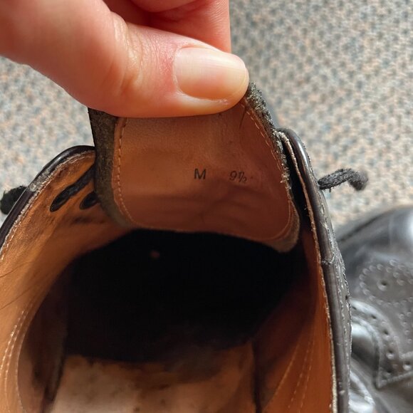 Loake Men's Shoes black 9.5 - Picture 4 of 12